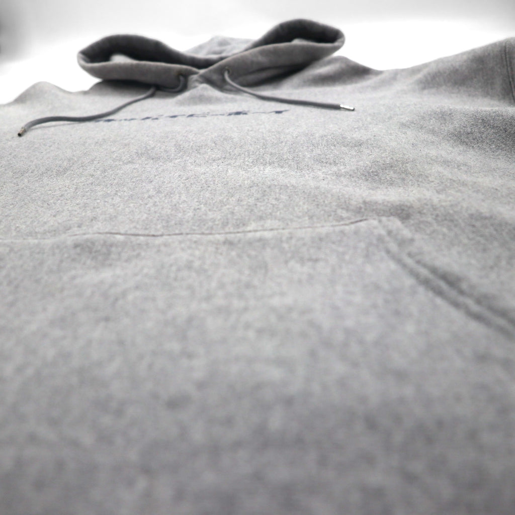 sillage Hanging Fleece Wide Hoodie, Free Size, Gray, Oppai B-Boy, Made in Japan