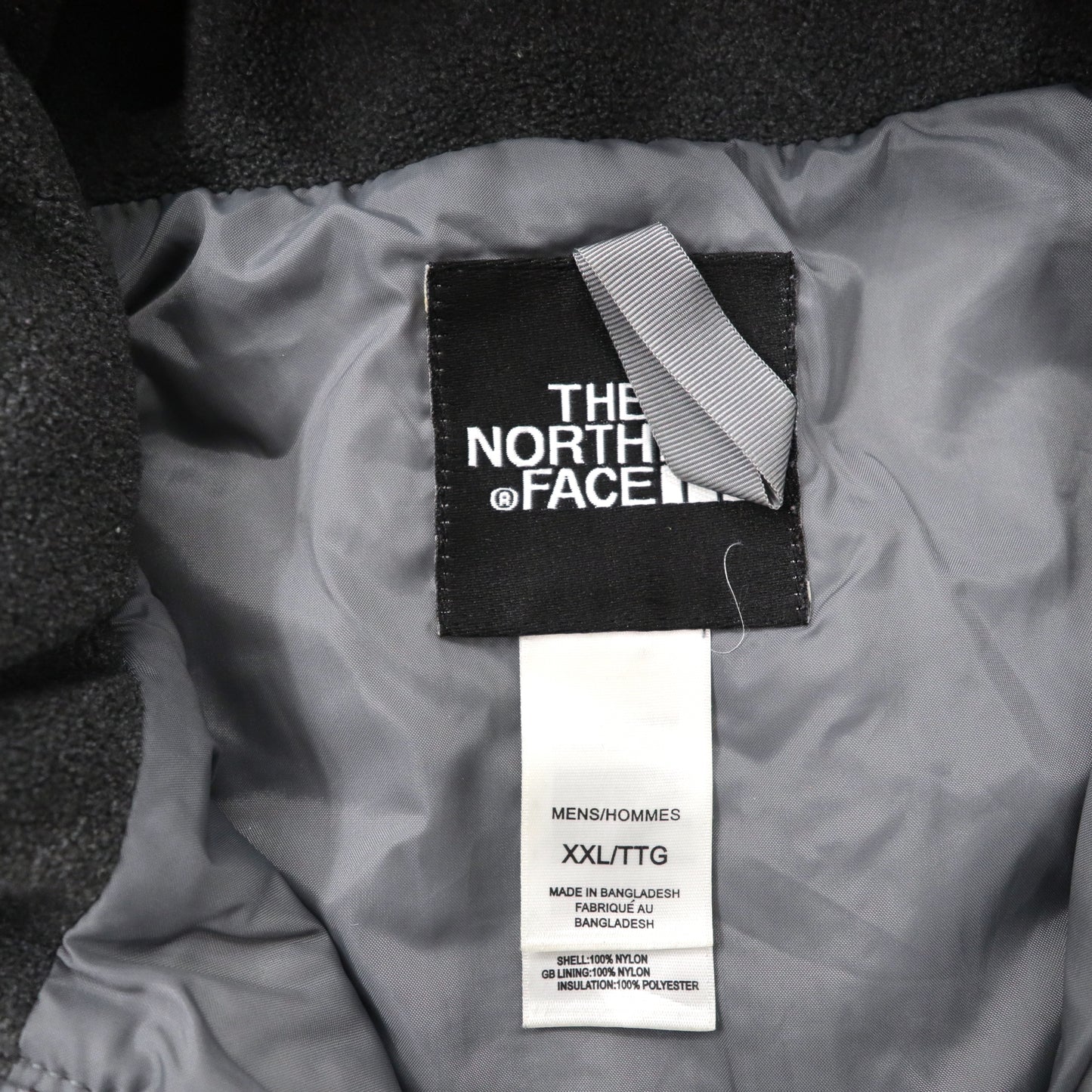 THE NORTH FACE 3WAY マウンテンパーカー XXL グレー ナイロン HYVENT 防水 インサレーションライナー着脱式