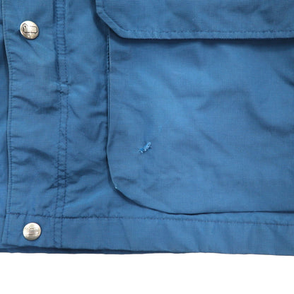 Woolrich 80年代 USA製 マウンテンパーカー L ネイビー ブランケットライナー ダブルジップ ウエスト ドローコード