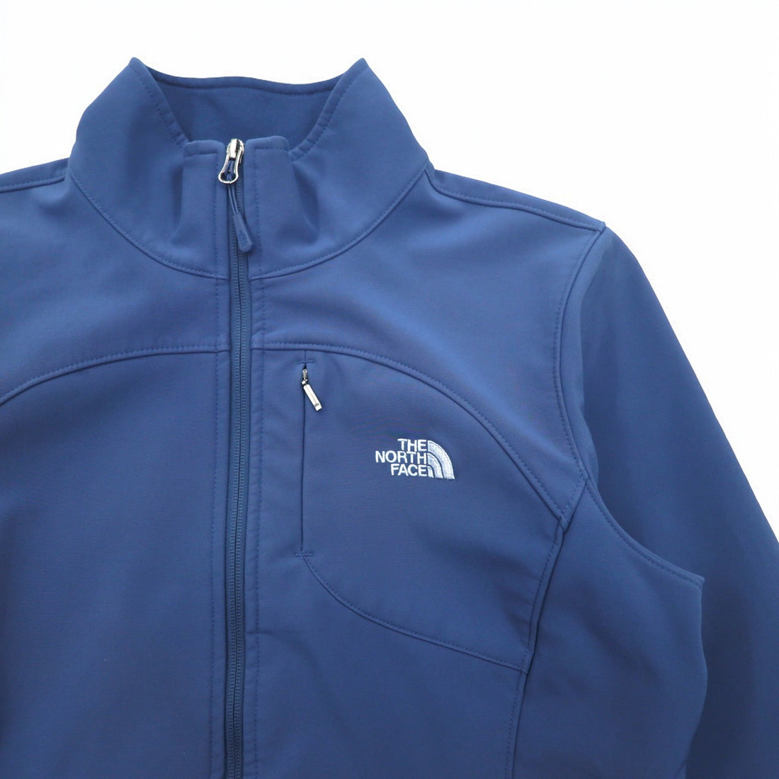 THE NORTH FACE Windwall WINDWALL Softshell Jacket L Navy Fleece Liner US Standard