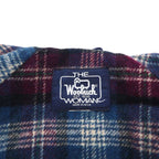 Woolrich 80s USA Made Mountain Parka, Size L, Navy, Blanket Liner, Double Zip, Waist Drawcord