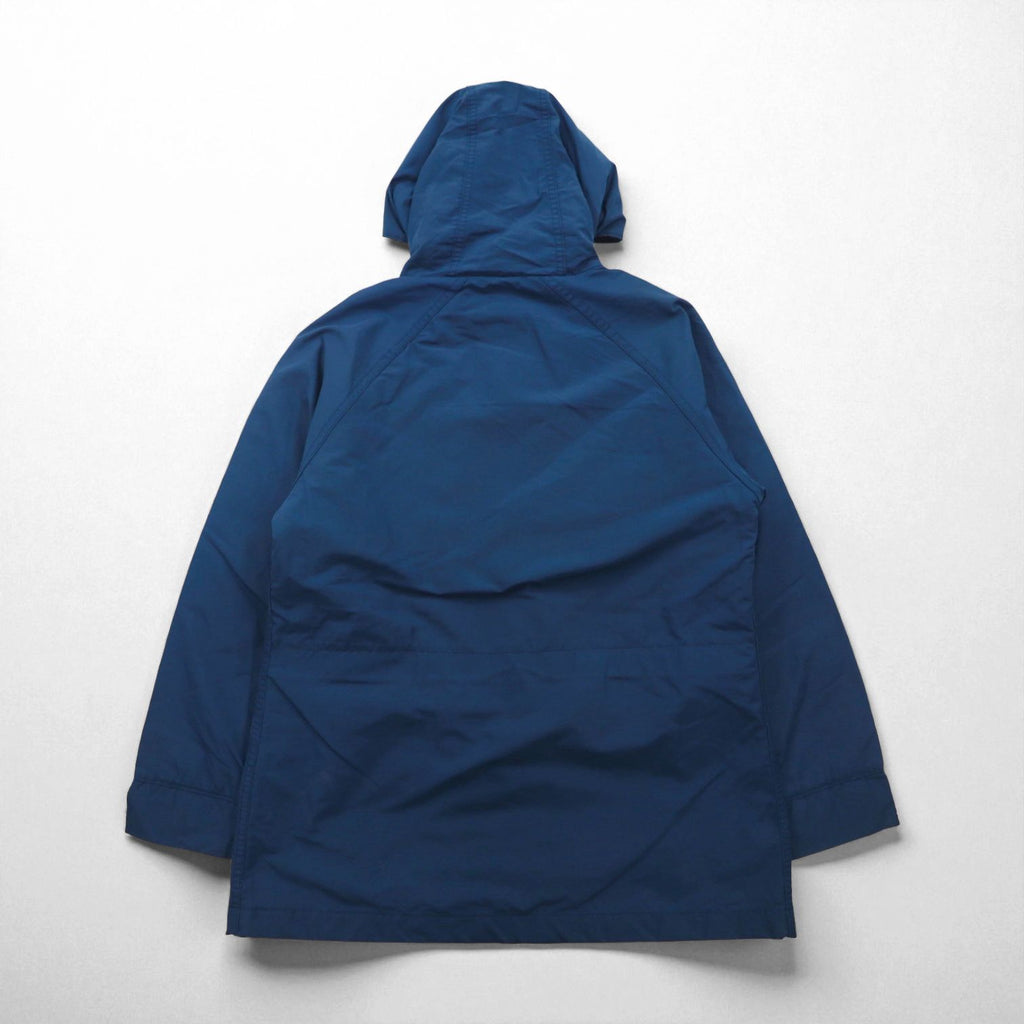 Woolrich 80s USA Made Mountain Parka, Size L, Navy, Blanket Liner, Double Zip, Waist Drawcord