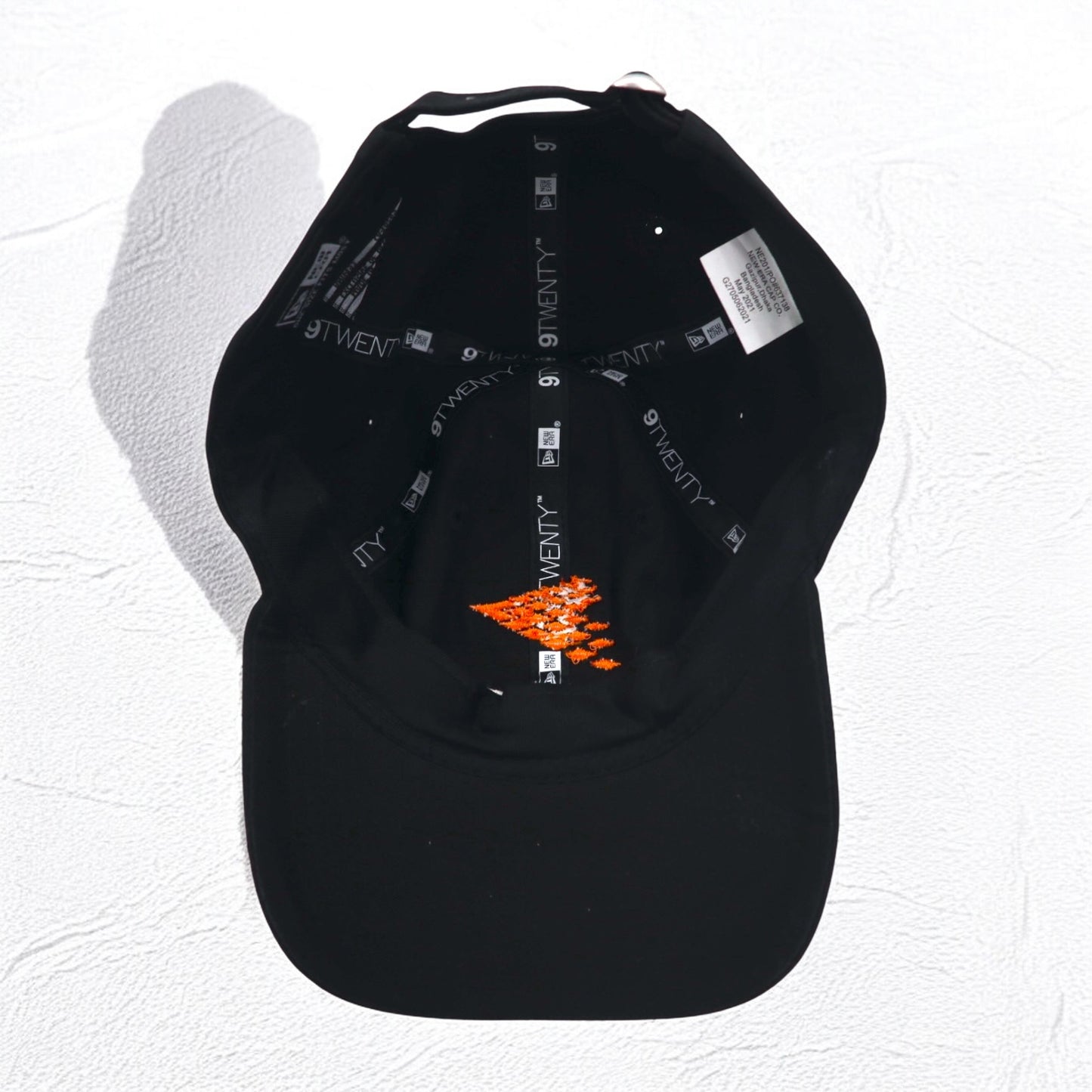 NEW ERA ベースボールキャップ FREE ベルト ブラック 9TWENTY US企業 LIGHTDECK 刺繍