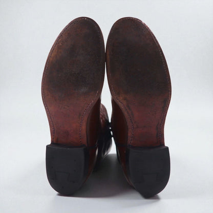 90s USA Vintage Roper Boots ローパーブーツ 27cm ペコス ウエスタン USA製 TEXAS刻印 カービングステッチ