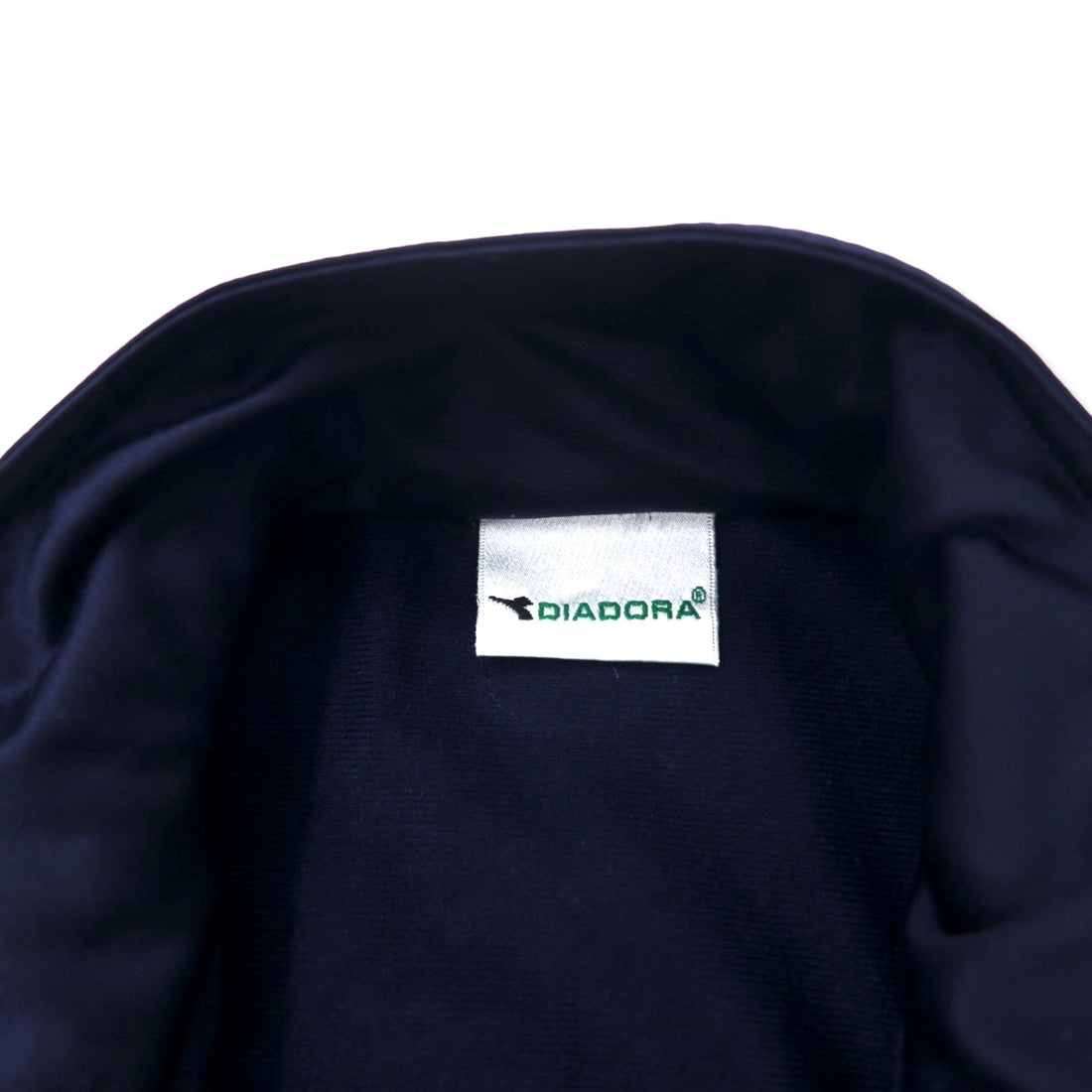 DIADORA 00s Track Jacket Jersey L Navy Polyester Tape Logo