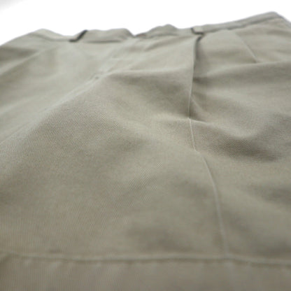 L.L.Bean クラシックフィット 2タック ショート チノパンツ ハーフパンツ L ベージュ コットン 267791