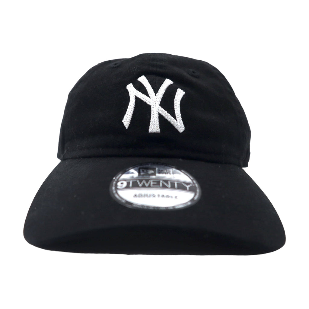日本然リトテ-古着オンライン-NEW ERA ベースボールキャップ ONE ブラック コットン MLB ニューヨーク ヤンキース ADJUSTABLE-NEW ERA Baseball Cap ONE Black Cotton MLB New York Yankees ADJUSTABLE