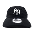 日本然リトテ-古着オンライン-NEW ERA ベースボールキャップ ONE ブラック コットン MLB ニューヨーク ヤンキース ADJUSTABLE-NEW ERA Baseball Cap ONE Black Cotton MLB New York Yankees ADJUSTABLE