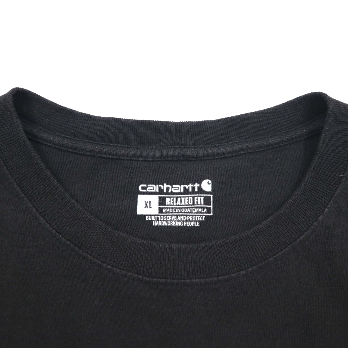 carhartt リラックスフィット Tシャツ XL ブラック カモフラ ライン RELAXED FIT 105205 グアテマラ製