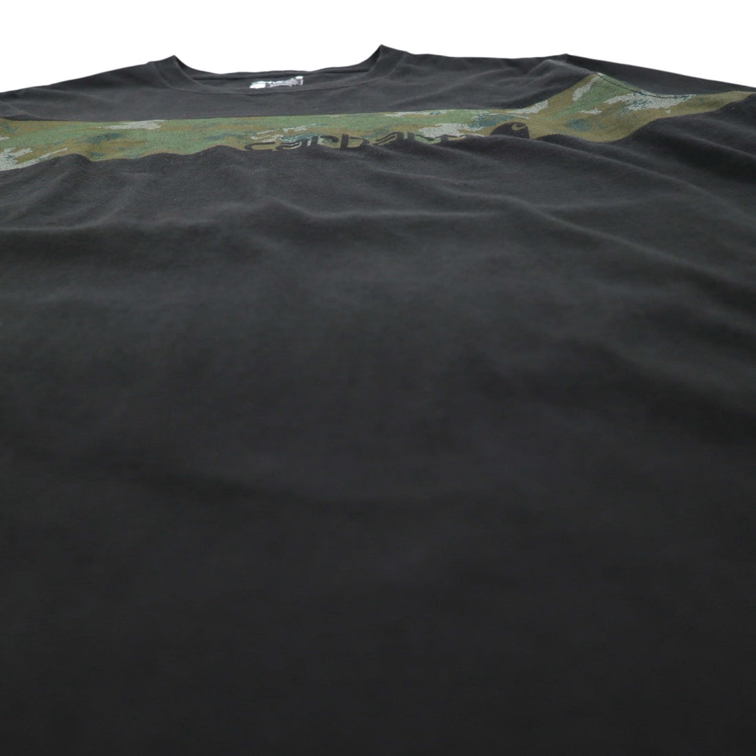 carhartt リラックスフィット Tシャツ XL ブラック カモフラ ライン RELAXED FIT 105205 グアテマラ製