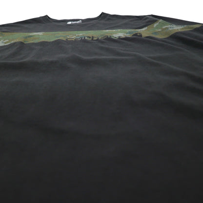 carhartt リラックスフィット Tシャツ XL ブラック カモフラ ライン RELAXED FIT 105205 グアテマラ製