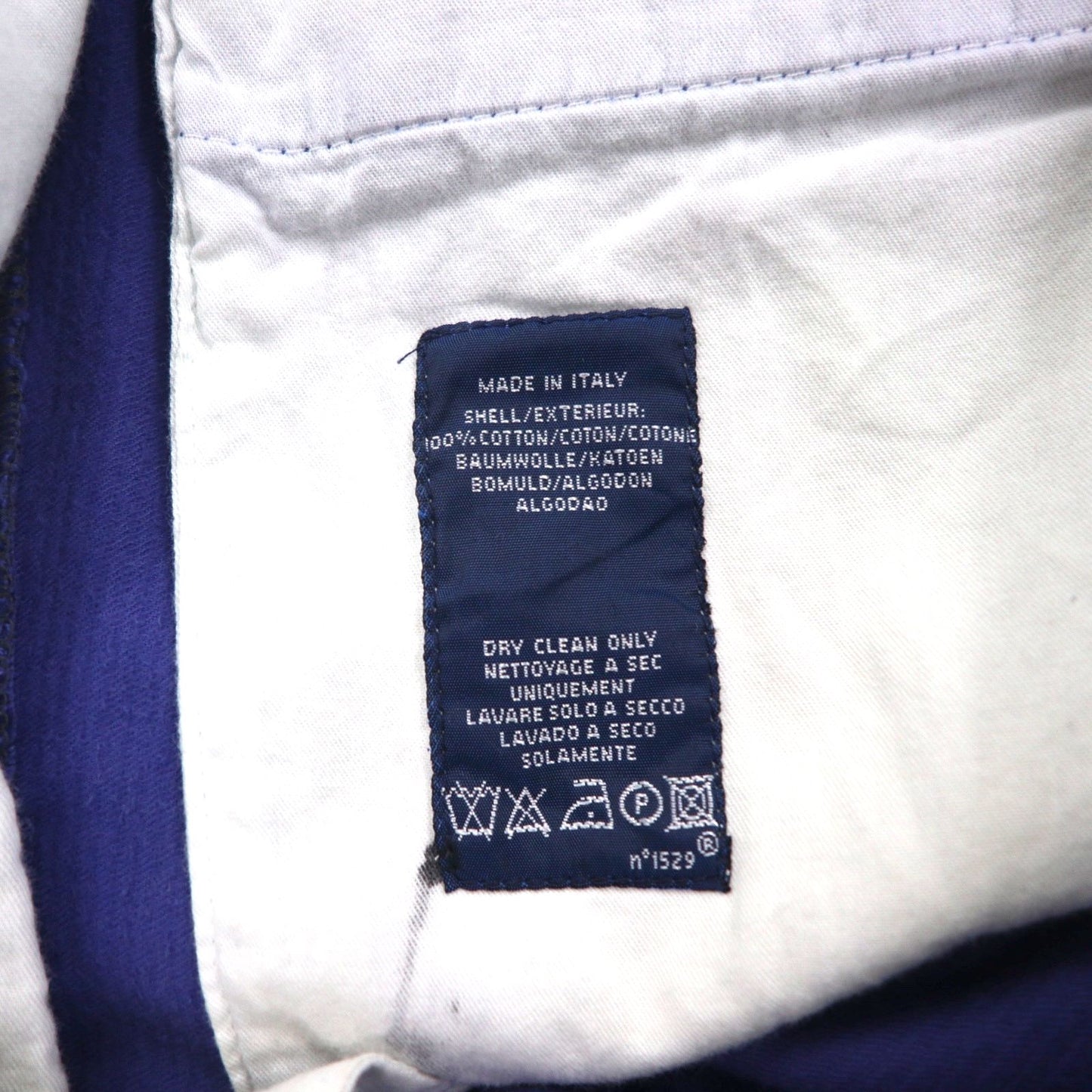 Polo Ralph Lauren イタリア製 コーデュロイ チノパンツ ワークパンツ L ネイビー テーパード