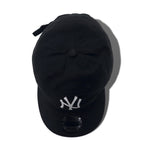 NEW ERA ベースボールキャップ ONE ブラック コットン MLB ニューヨーク ヤンキース ADJUSTABLE
