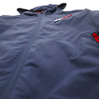 TOMMY JEANS Padded Zip-Up Mountain Parka, Size S, Navy, Padding, DM0DM07120