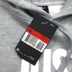 NIKE Pullover Hoodie L Grey JUST DO IT HOODIE 928717-063 Made in Pakistan Unused