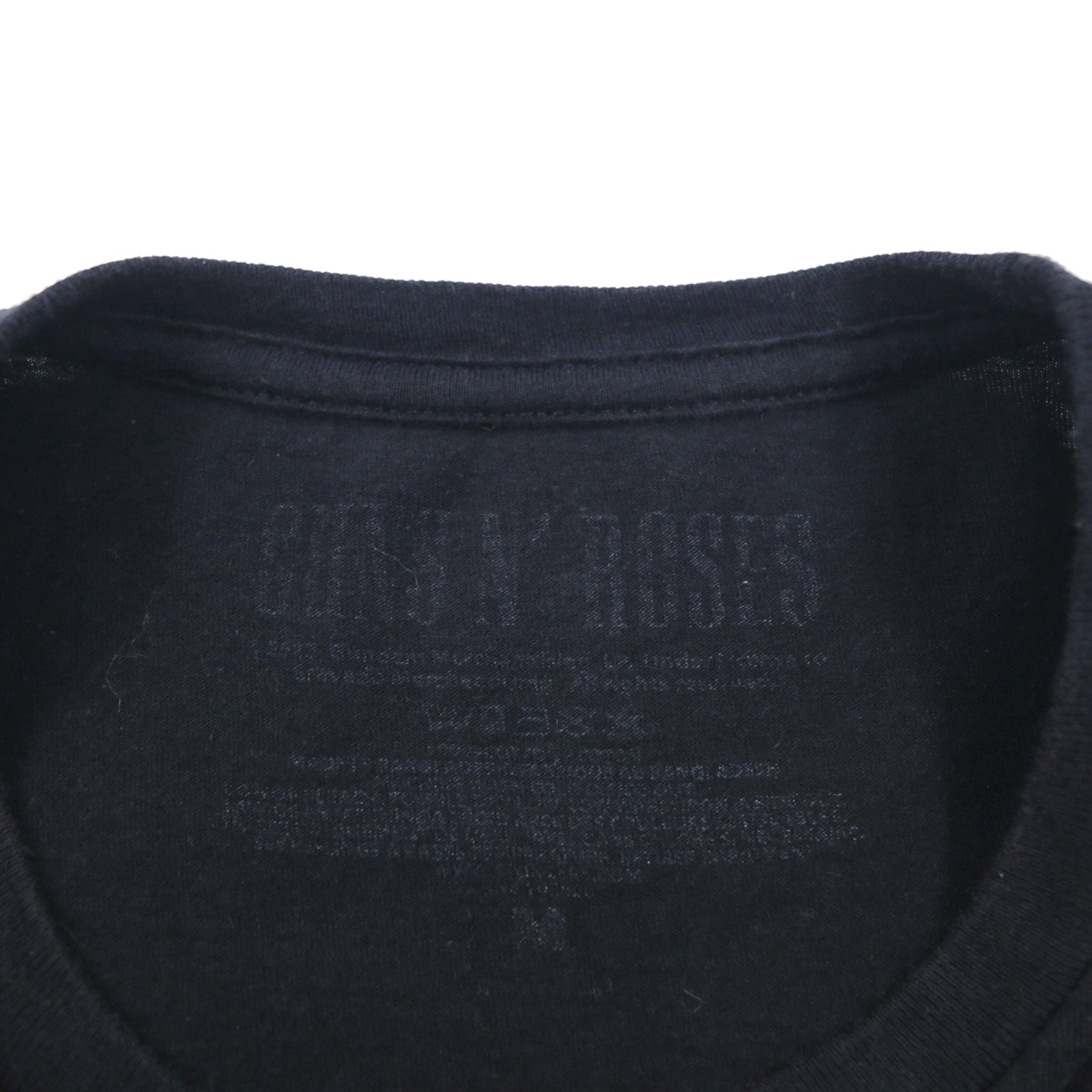 GUNS N' ROSES Rock Band T-Shirt, Size M, Black, Cotton