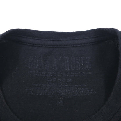 GUNS N' ROSES ガンズアンドローゼズ ロック バンド Tシャツ M ブラック コットン