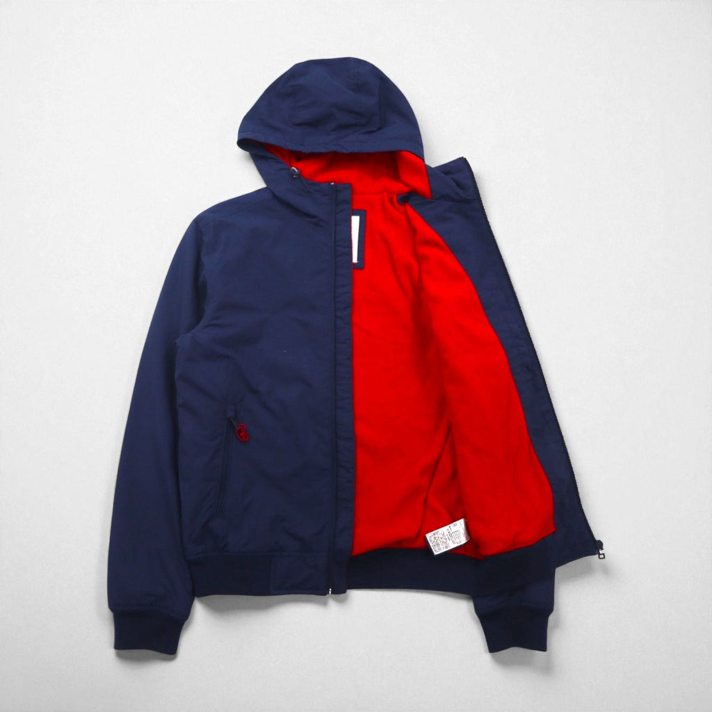 TOMMY JEANS Padded Zip-Up Mountain Parka, Size S, Navy, Padding, DM0DM07120
