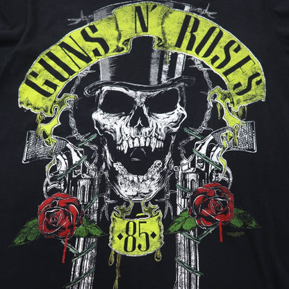 GUNS N' ROSES ガンズアンドローゼズ ロック バンド Tシャツ M ブラック コットン