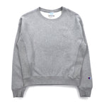 Champion Reverse Weave Sweatshirt, XL, Grey, Blue Single Tag, Reprint, Made in Honduras