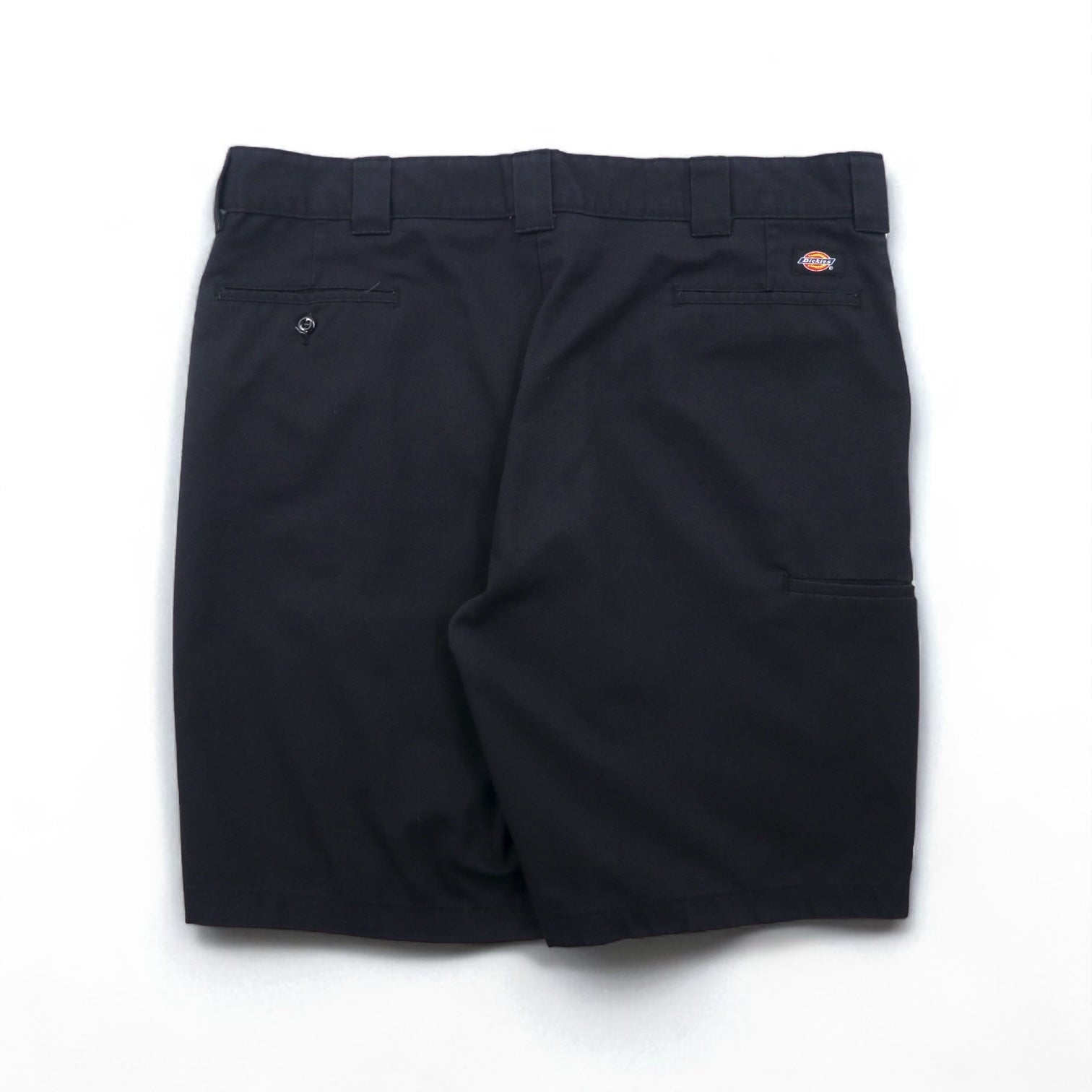 Dickies Relaxed Fit T/C Twill Short Work Pants, Size XL, Black, WR852