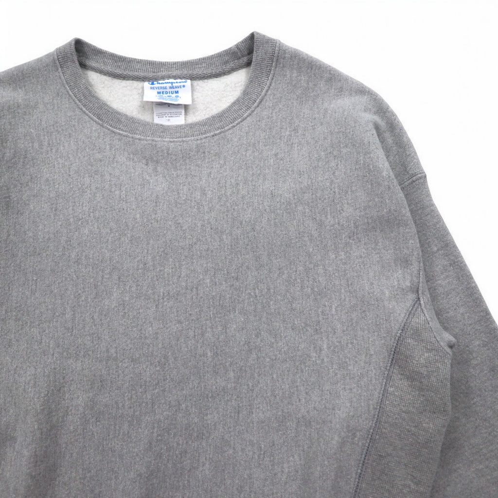 Champion Reverse Weave Sweatshirt, XL, Grey, Blue Single Tag, Reprint, Made in Honduras