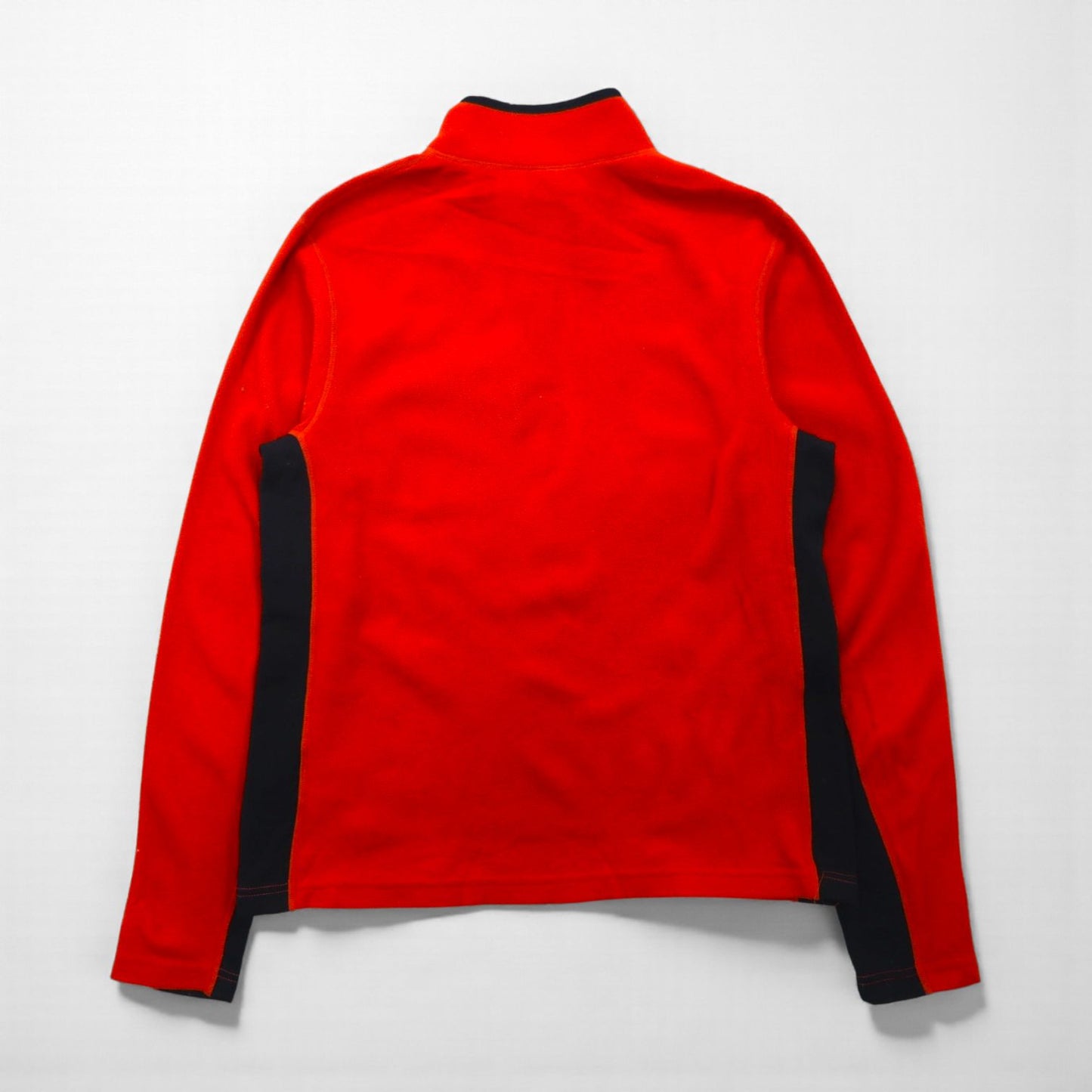 THE NORTH FACE POLARTEC Half-Zip Fleece Jacket, Size M, Orange, Made in Canada