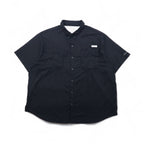 Columbia PFG Tamiami II Button-Down Fishing Shirt, Size 2XL, Black, OMNI-SHADE, FS7266