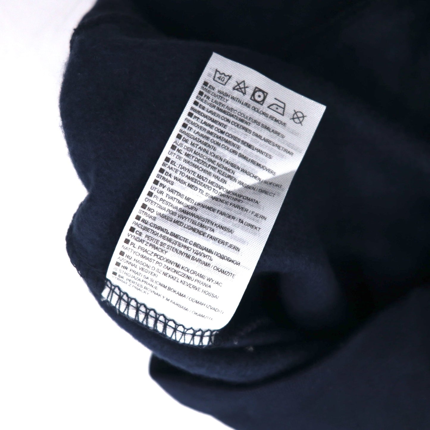 NIKE プルオーバー パーカー L ネイビー 裏起毛 スウッシュロゴ JUST DO IT HOODIE 928717-451 未使用品