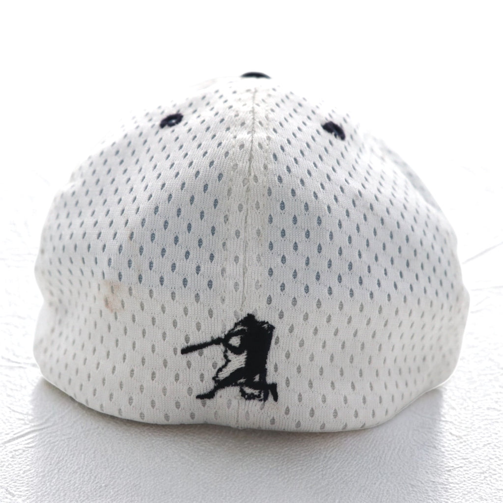 90年代 USA製 Pro-Line バイカラー ベースボールキャップ ONE ホワイト メッシュ