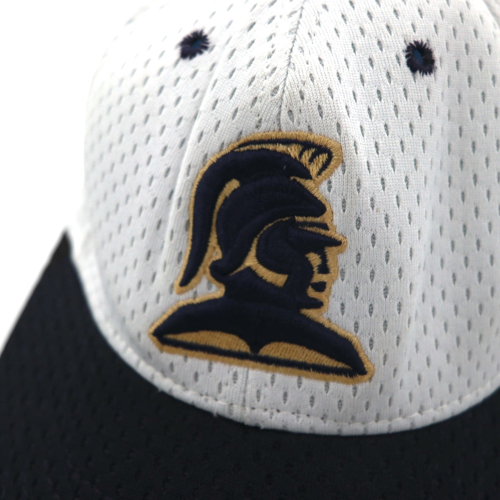 90年代 USA製 Pro-Line バイカラー ベースボールキャップ ONE ホワイト メッシュ