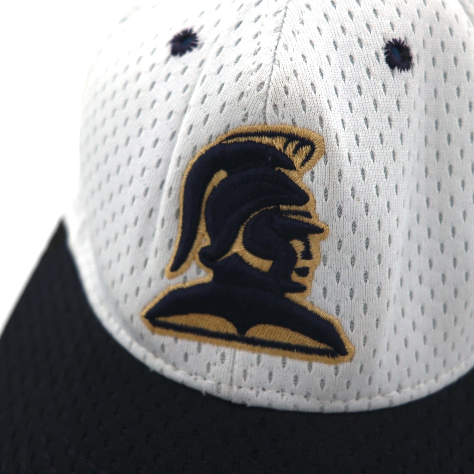 90年代 USA製 Pro-Line バイカラー ベースボールキャップ ONE ホワイト メッシュ