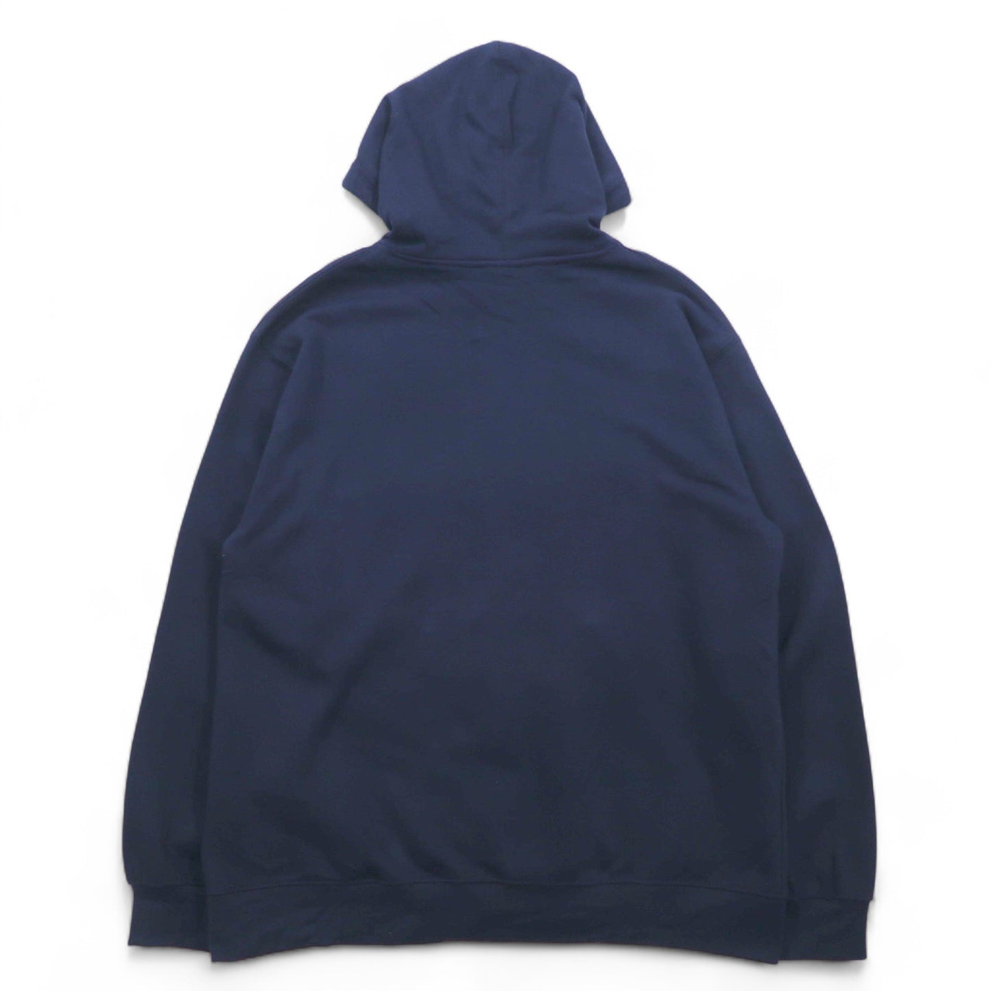 NIKE プルオーバー パーカー L ネイビー 裏起毛 スウッシュロゴ JUST DO IT HOODIE 928717-451 未使用品