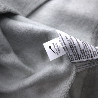 NIKE プルオーバー パーカー L ネイビー 裏起毛 スウッシュロゴ JUST DO IT HOODIE 928717-451 未使用品