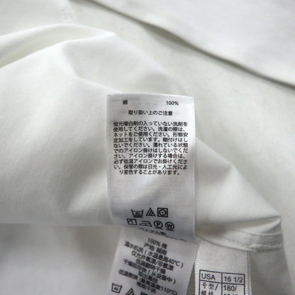 Brooks Brothers REGENT Button-Down Shirt, XL, White, Cotton Broadcloth, Chest Pocket, Non-Iron