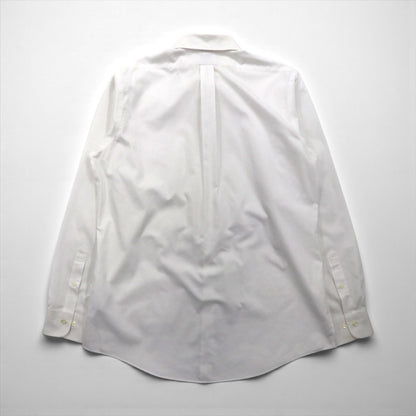 Brooks Brothers REGENT Button-Down Shirt, XL, White, Cotton Broadcloth, Chest Pocket, Non-Iron