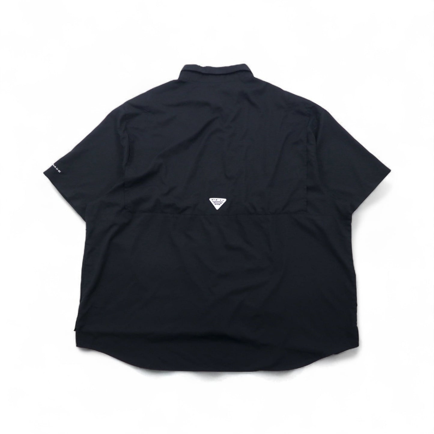 Columbia PFG タミアミ TAMIAMI II ボタンダウン フィッシングシャツ 2XL ブラック OMNI-SHADE オムニシェード FS7266