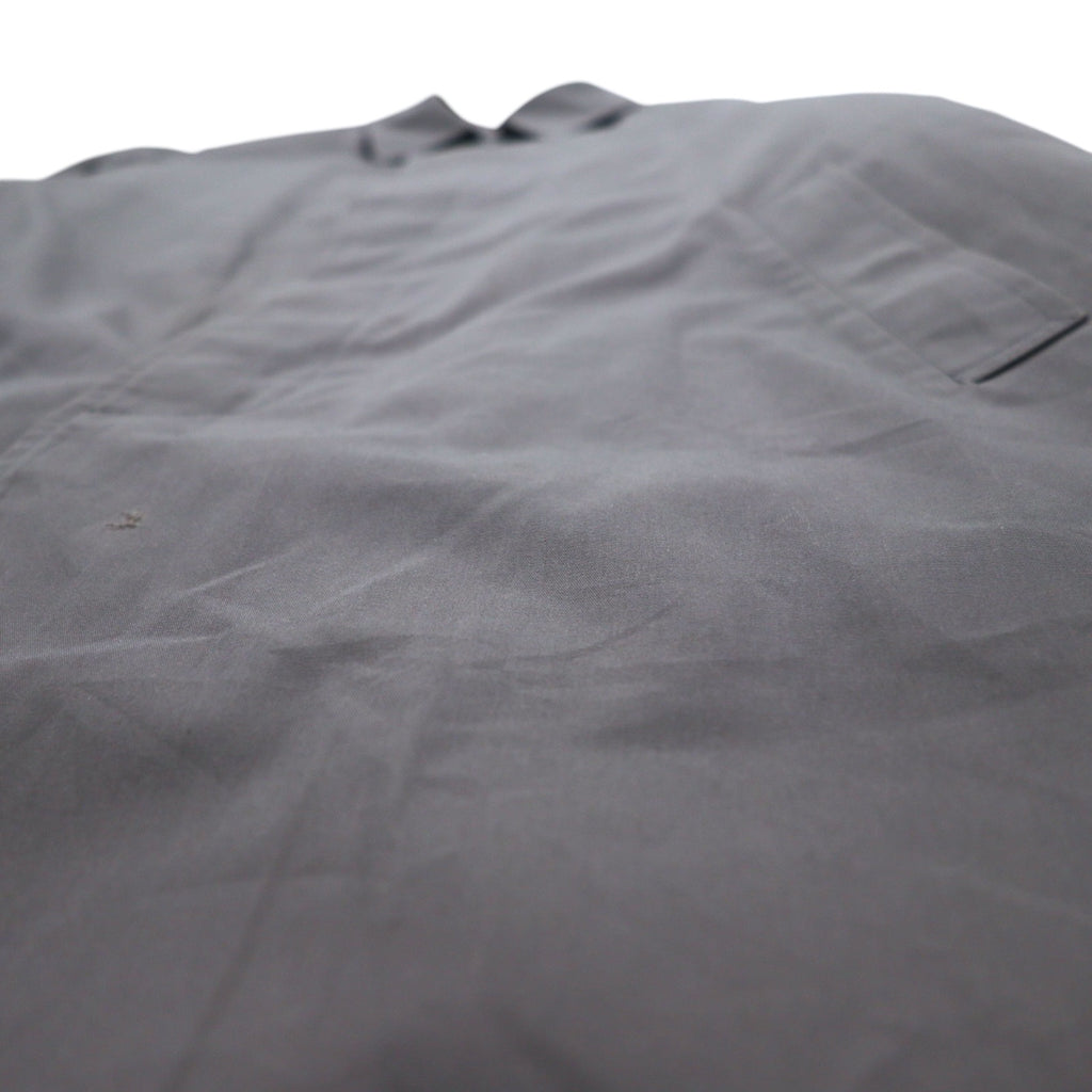 LONDON FOG 80s USA made Balmacaan Coat XL Grey Boa Liner Detachable IDEAL Zipper by WAMSUTTA