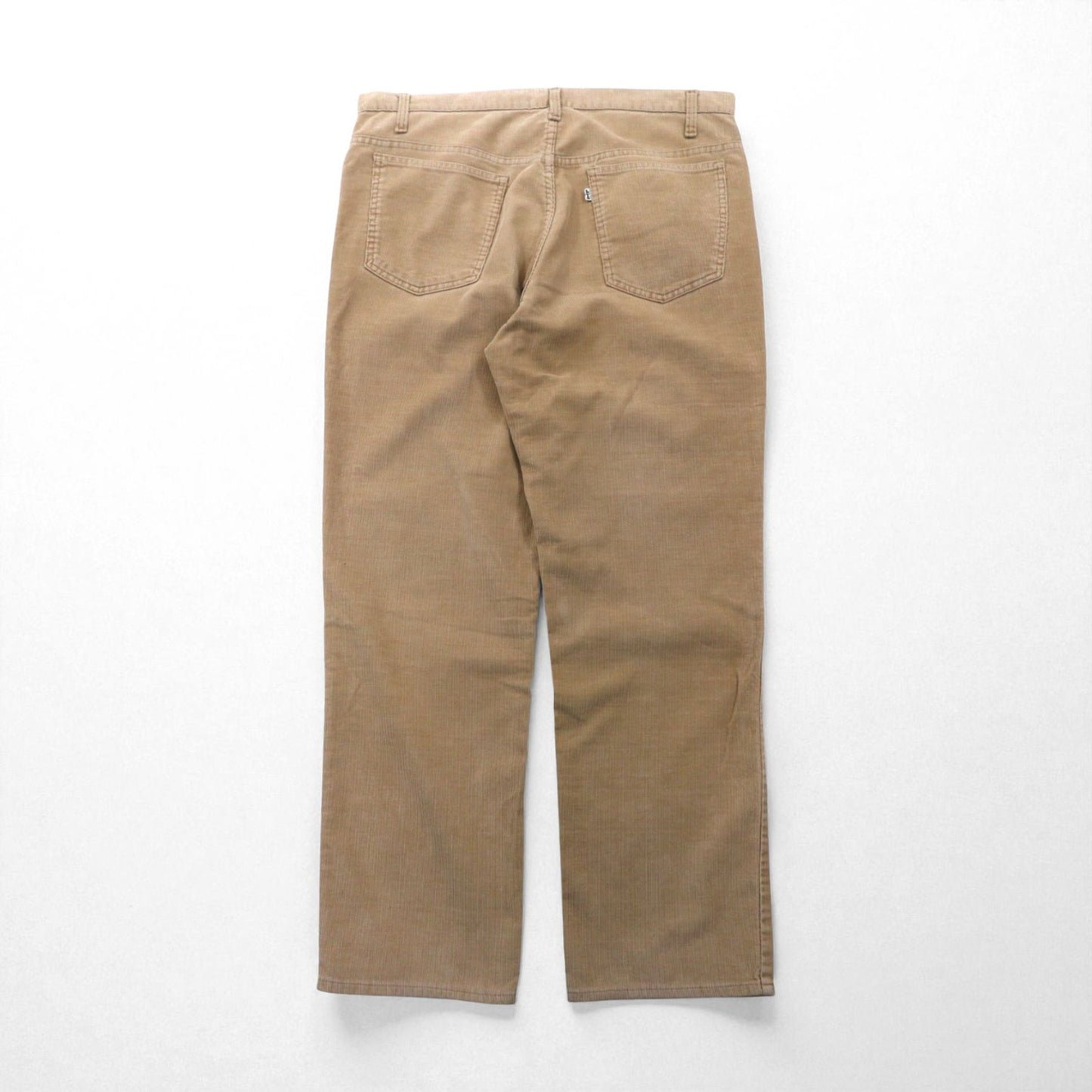 Levi's 80年代 白タブ 519 コーデュロイ チノパンツ ワークパンツ L ベージュ SCOVILジップ ボタン裏698