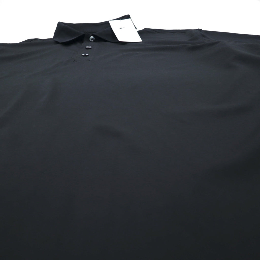 NIKE Tech Basic Dri-FIT Polo Shirt L Black Tech Basic Dri-FIT Polo 203690-010 Unused