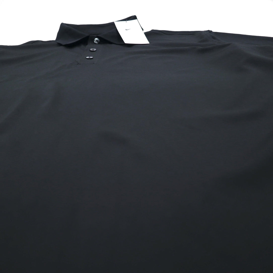 NIKE Tech Basic Dri-FIT Polo Shirt L Black Tech Basic Dri-FIT Polo 203690-010 Unused