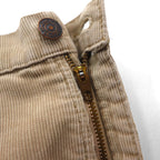 Levi's 80年代 白タブ 519 コーデュロイ チノパンツ ワークパンツ L ベージュ SCOVILジップ ボタン裏698
