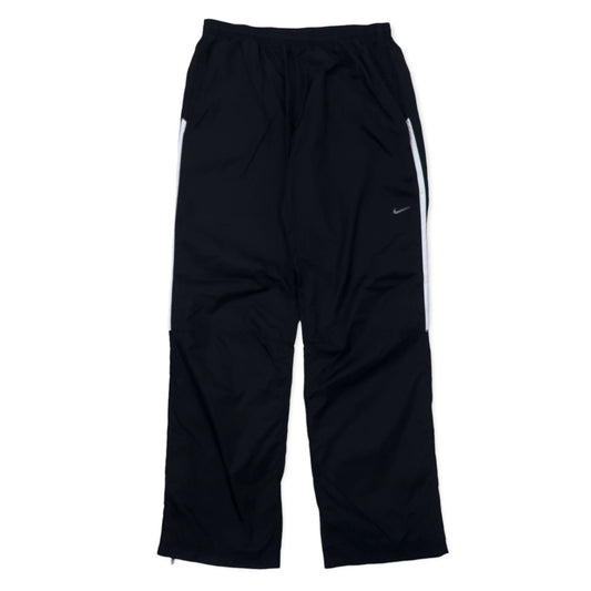 日本然リトテ-古着オンライン-Nike トラックパンツ ジャージ M ブラック ナイロン Damskie Spodnie Do Biegania Windfly Pant 405332-010-Nike Track pants Jersey M Black Nylon Damskie Spodnie Do Biegania Windfly Pant 405332-010