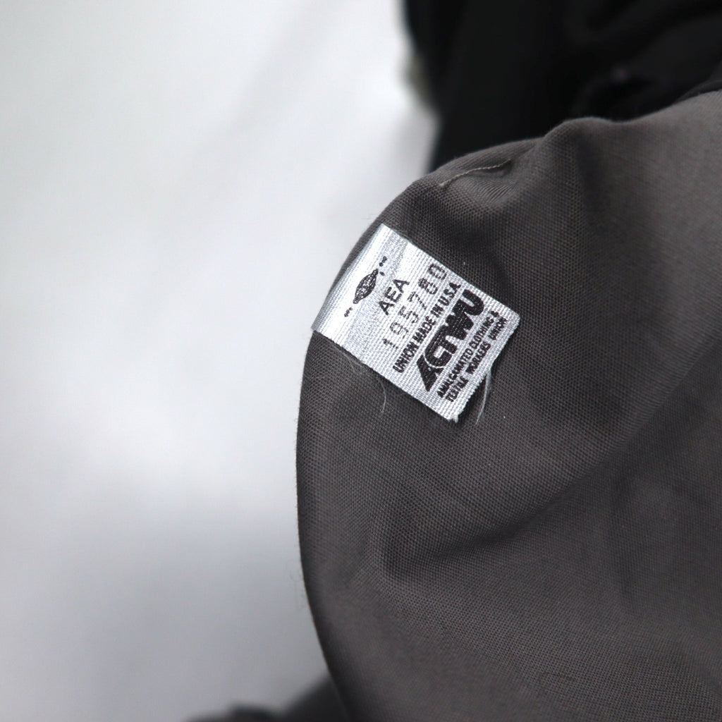 LONDON FOG 80s USA made Balmacaan Coat XL Grey Boa Liner Detachable IDEAL Zipper by WAMSUTTA