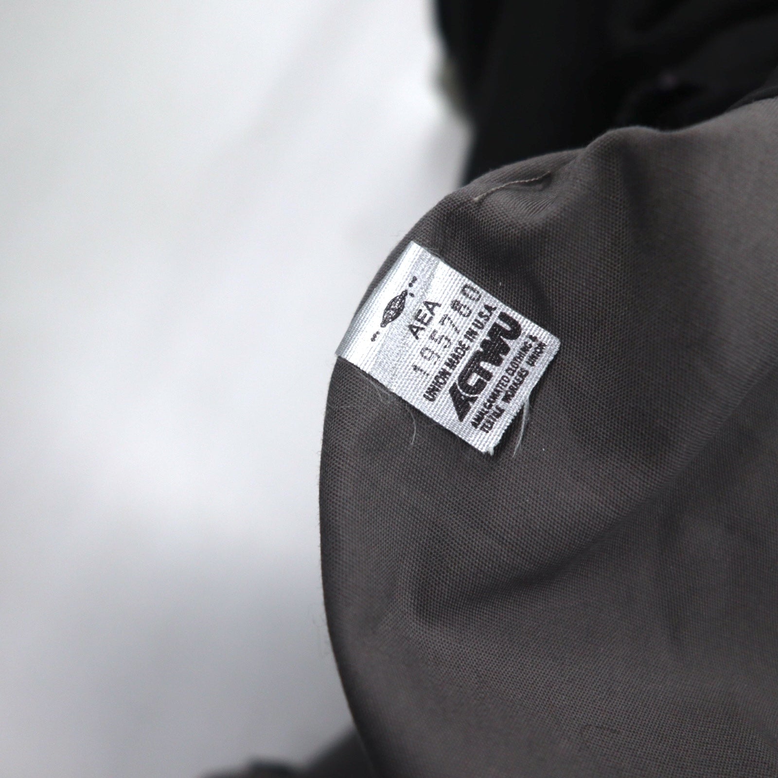 LONDON FOG 80s USA made Balmacaan Coat XL Grey Boa Liner Detachable IDEAL Zipper by WAMSUTTA