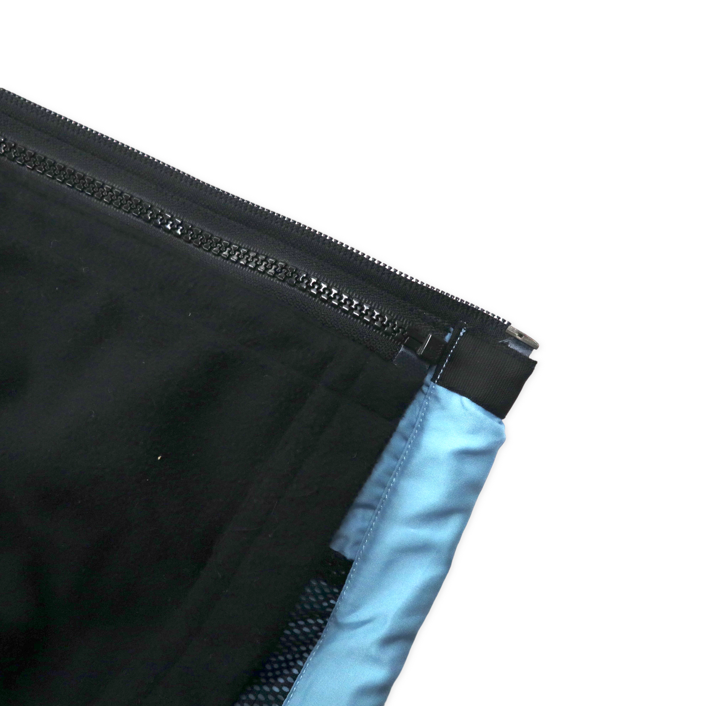 NIKE AGASSI 90年代 3WAY ナイロンジャケット L フリースライナー着脱式 THERMA-FIT ブルー アンドレアガシ スウォッシュロゴ刺繍 サイドライン