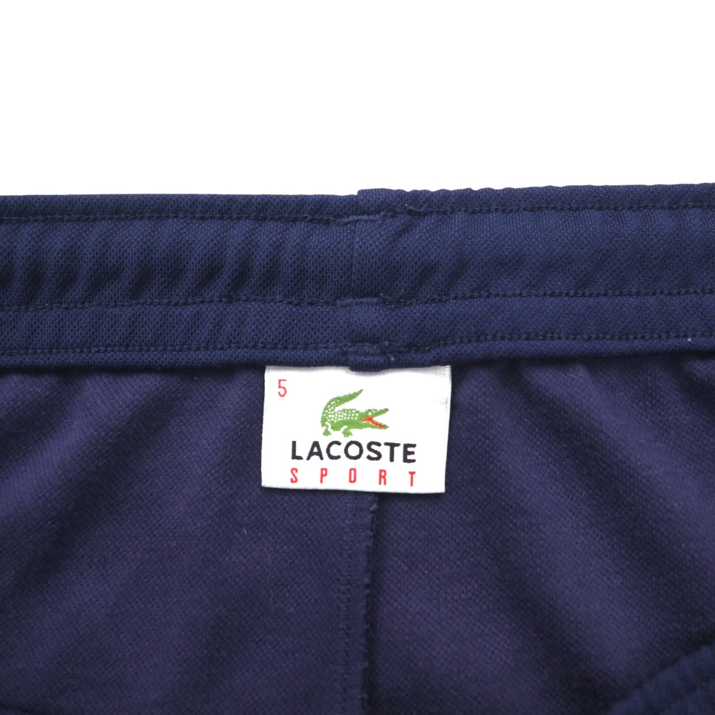 LACOSTE SPORT 90s Sideline Easy Shorts Jersey Shorts Size L Navy H1891