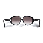 Christian Dior Made in Germany Oversized Sunglasses Black Gradient CD Logo 2320A 90