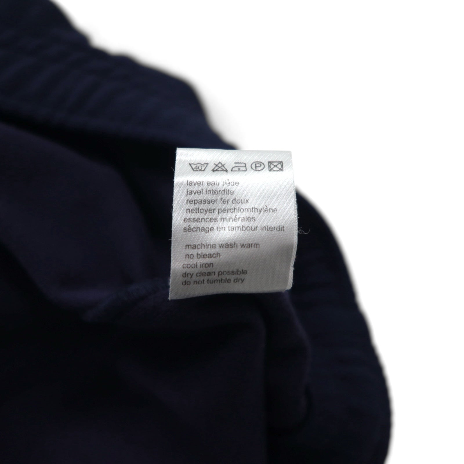 LACOSTE SPORT 90s Sideline Easy Shorts Jersey Shorts Size L Navy H1891