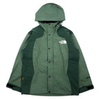 日本然リトテ-古着オンライン-THE NORTH FACE ゴアテックス GORE-TEX マウンテンパーカー M カーキ ナイロン 防水 ジップインジップ搭載 ダブルジップ 海外規格-THE NORTH FACE GORE-TEX Mountain Hoodie M Khaki Nylon Waterproof Zip-in Zip Double Zip Overseas Standards